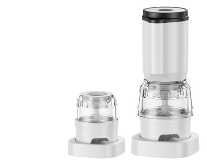 Rechargeable Electric Pepper Grinder Set – Automatic Salt and Pepper Mills with Adjustable Coarseness, One Hand Operation and Premium Kitchen Convenience