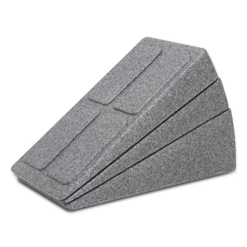 Yoga Bricks Squat Wedge Blocks – Adjustable Non-Slip Slant Boards for Stretching, Strength Training and Improved Flexibility Support