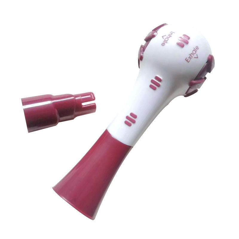 Adjustable Breathing Trainer – Lung Expansion Exercise Device for Respiratory Strength, Running Endurance and Core Training