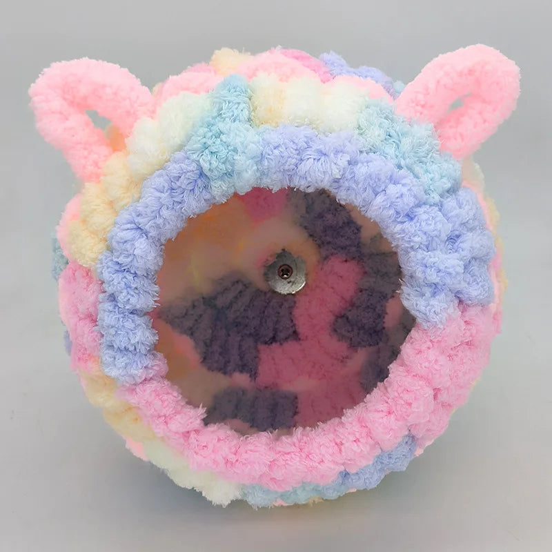Plush Hanging Bird Nest Hammock – Warm Winter Hideaway House for Parrot Hummingbird Cage Comfort Decoration Accessories.