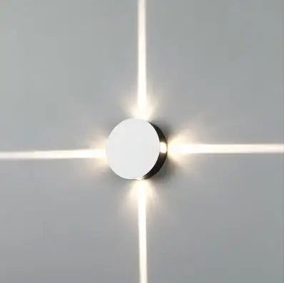 Modern LED Wall Lamp – Simple Creative Bedside and Corridor Wall Light for Bedroom, Living Room and Hotel Decor