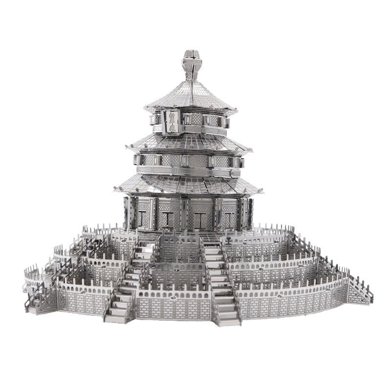 Metal Cathedral Puzzle – 3D St. Patrick’s Laser-Cut DIY Assembly Model Kit for Creative Gifts