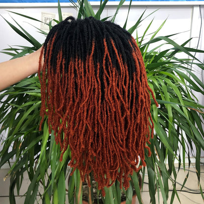 Braided Afro Bob Wig – 10 Inch Synthetic Dreadlock Short Curly Wig for Black Women Cosplay and Daily Fashion