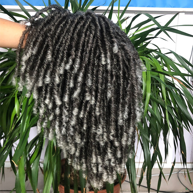 Braided Afro Bob Wig – 10 Inch Synthetic Dreadlock Short Curly Wig for Black Women Cosplay and Daily Fashion