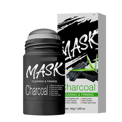 Green Tea Mud Mask Stick – Solid Oil-Control Formula for Deep Pore Cleansing, Skin Brightening, and Blackhead Removal Treatment