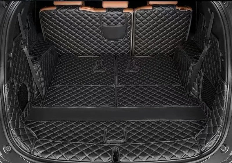 Custom-Fit Car Trunk Mats – Waterproof Boot Carpets for 7-Seater Models Car