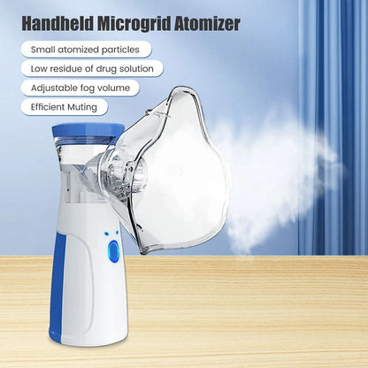 Portable Mini Mesh Nebulizer Adult & Kids