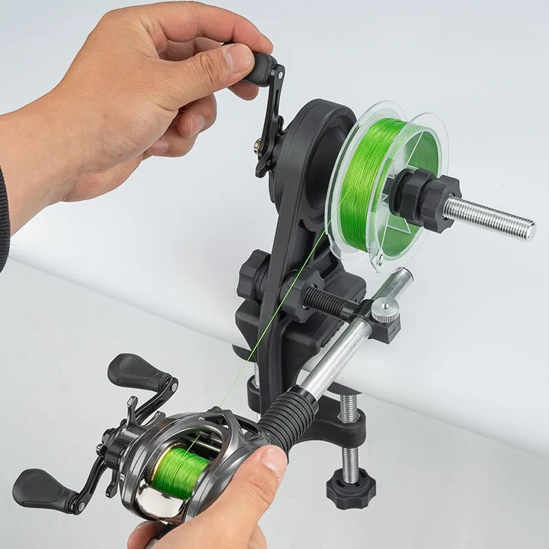 Pro Fishing Line Winder – Rust-Resistant Spooling System for Spinning & Baitcasting Reels