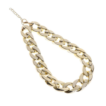 Cuban Link Thick Gold Chain Pets Safety Collar