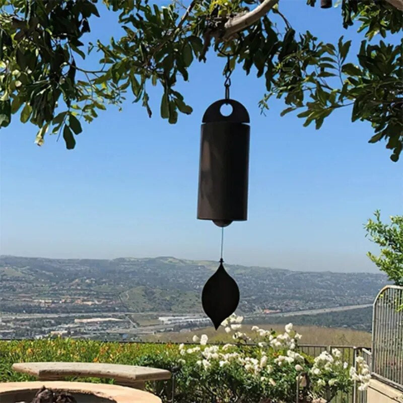 Deep Resonance Serenity Bell - Outdoor Musical Wind Chime and Home Decor