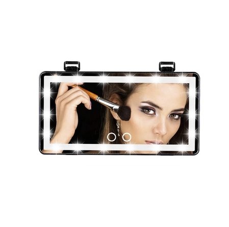 LED Car Makeup Mirror