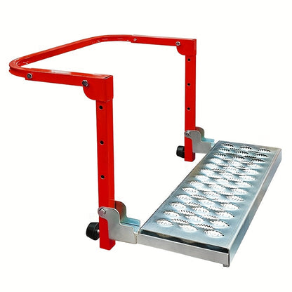 Compact Anti-Slip Folding Tire Step – Vehicle Step for Easy Access to Truck Roof, SUV Maintenance, Roof Boxes or Luggage Racks