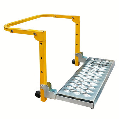 Compact Anti-Slip Folding Tire Step – Vehicle Step for Easy Access to Truck Roof, SUV Maintenance, Roof Boxes or Luggage Racks