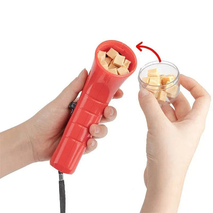Interactive Dog Treat Feeder – Fun Outdoor Pet Snack Catapult for Training & Play