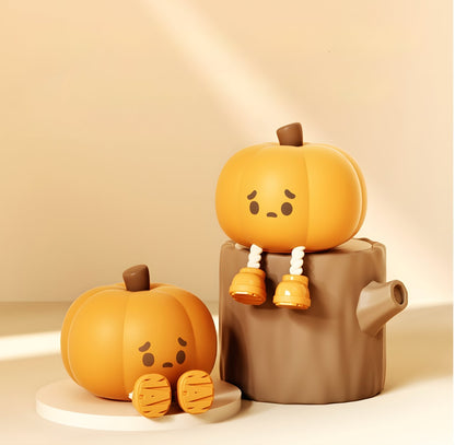 Halloween Pumpkin Night Light - Cute, Multi-functional Pumpkin Lamp