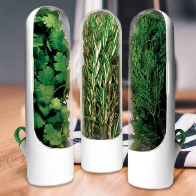 Herb Keeper Pod- Preservation Storage Container