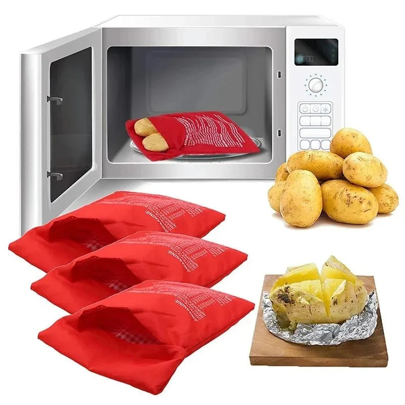 Microwave Potato Bag – Quick & Reusable Baked Potato Cooker