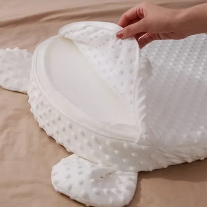 Newborn Baby Rest & Comfort Pillow: Anti-Roll and Reflux-Resistant Sleep Support