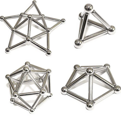 Magnetic Sticks & Balls For Innovative Toys Building