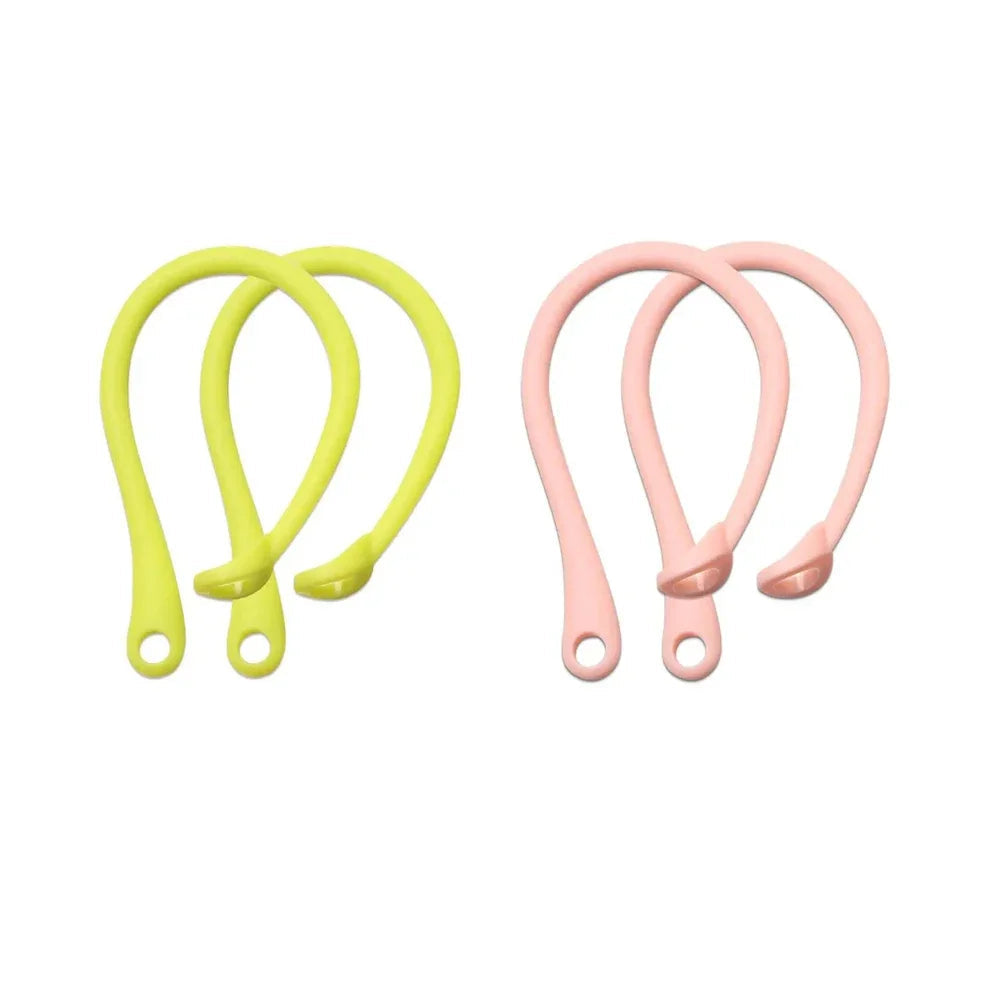 Anti-Fall Silicone Sports Earhooks – Secure Bluetooth Earphone Protector for AirPods, Wireless Earbuds & Active Lifestyles