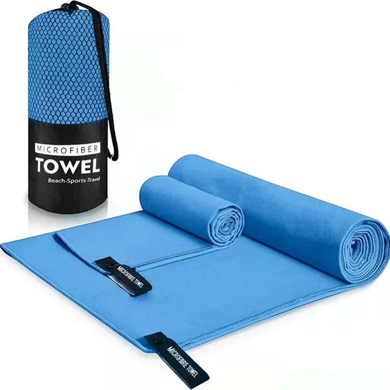 Fast Dry Sports Towel – Super Absorbent, Ultra-Soft Travel Washcloth for Gym, Swimming, Running, Fitness, and Outdoor Adventures