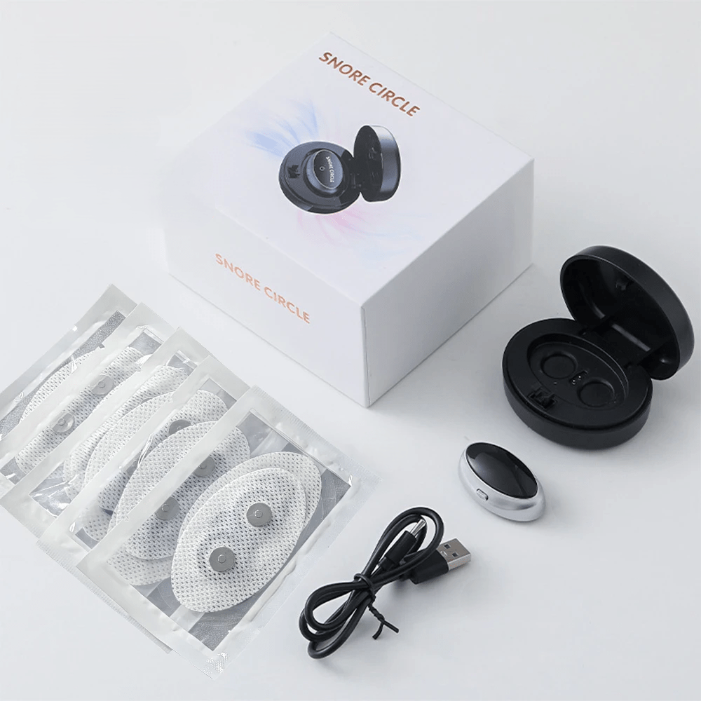 Smart Magnetic Anti-Snoring Device – EMS Sleep Aid for Easy Breathing & Nighttime Apnea Relief (5 Pairs)