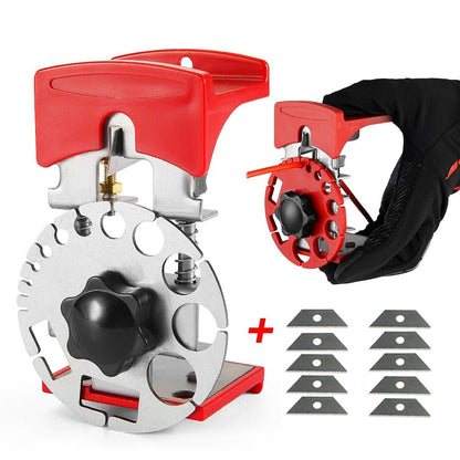 Universal Handheld Quick Strippers - Machine Combo with 10 Blades