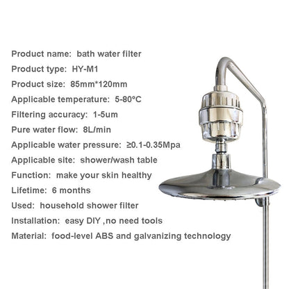 Wash H2o™ Shower Filter - 17 Stages Water Filtration