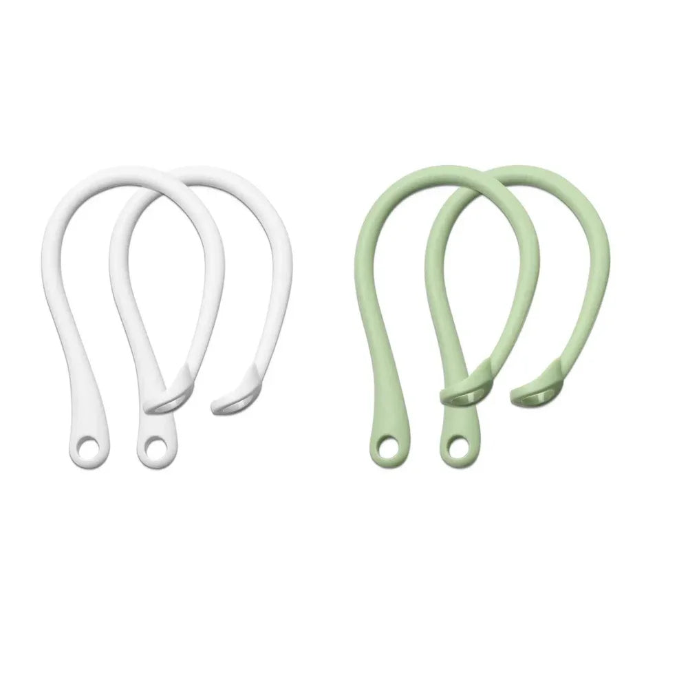 Anti-Fall Silicone Sports Earhooks – Secure Bluetooth Earphone Protector for AirPods, Wireless Earbuds & Active Lifestyles