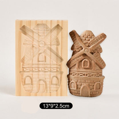 Woodworks Baking Cookie Mold