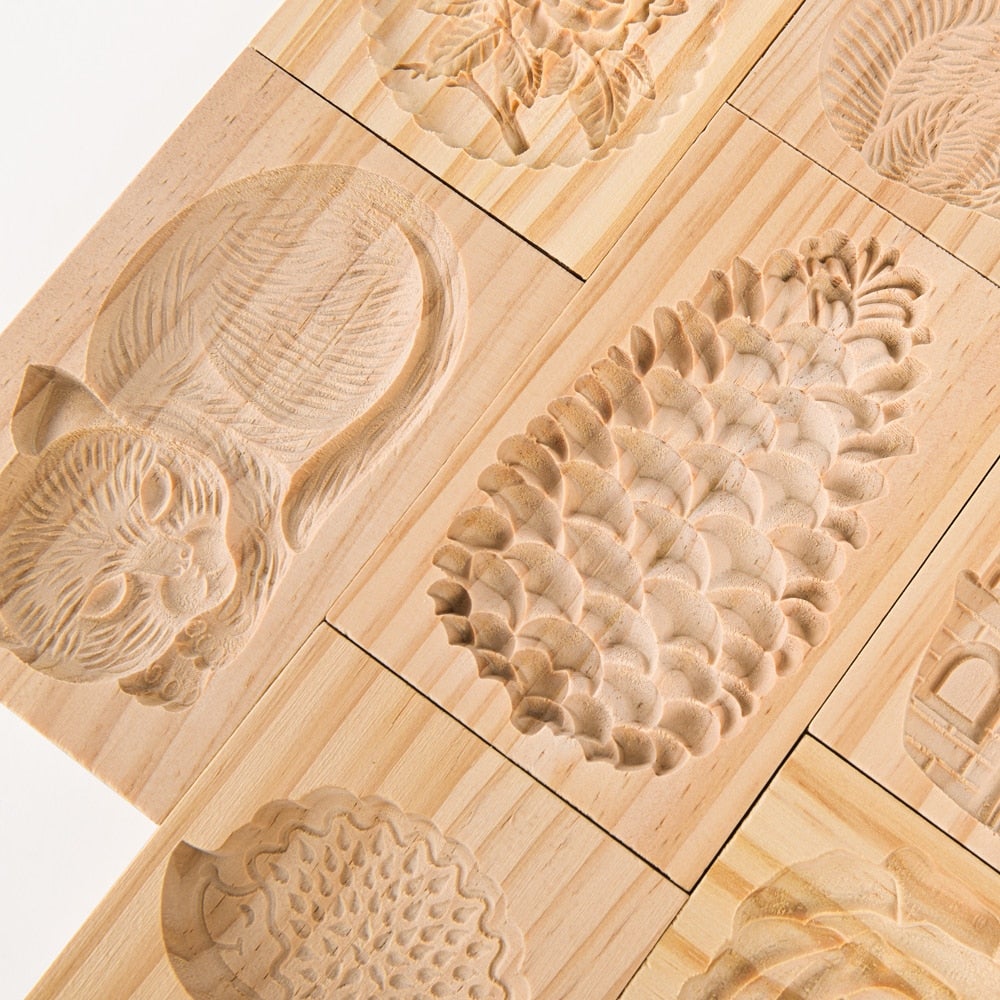 Woodworks Baking Cookie Mold